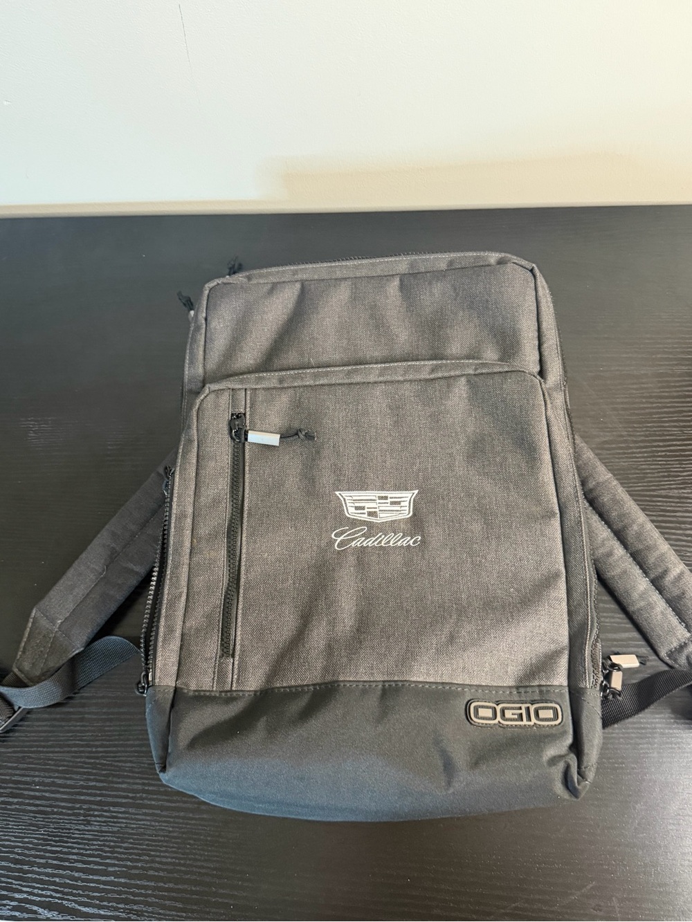 OGIO Men's Charcoal Gray Cadillac Logo Backpack